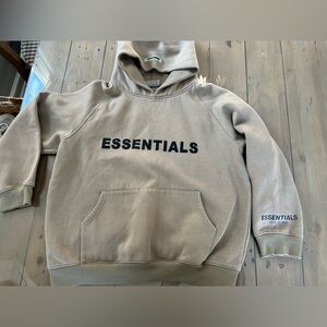 Essentials Beige Hoodie